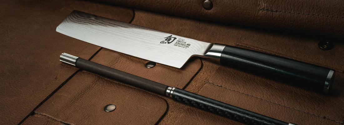 Japanische Messer schärfen mit dem XADR funktioniert schnell, zuverlässig und klingenschonend.